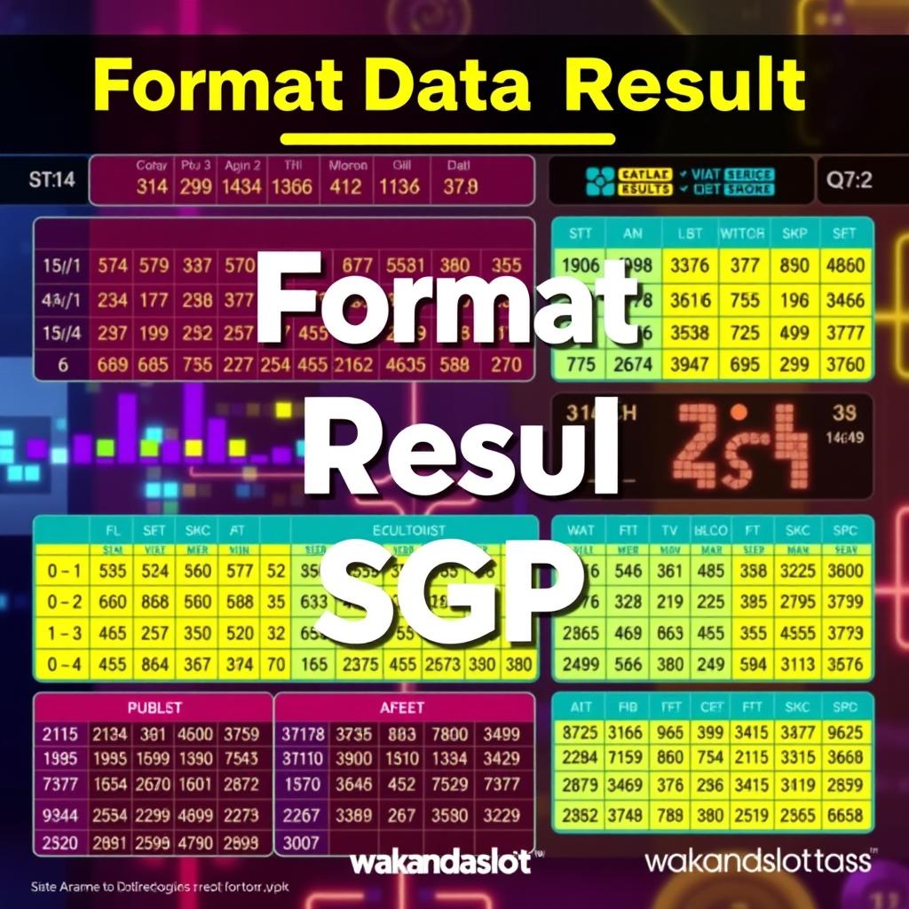 Data Result SGP: Hasil Togel Singapura Terkini